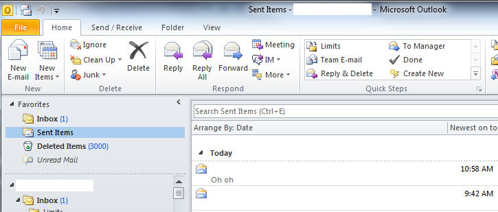 how to recall an email in outlook for mac